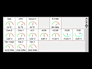 Monitor CPU and System Temperatures